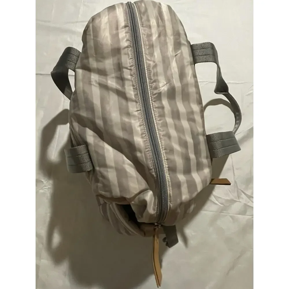 Skip Hop Riverside Ultra Light Baby Diaper Bag Satchel Grey, White & Tan – EUC